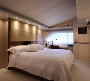 Main Master Cabin On Board Yacht LIONSHARE