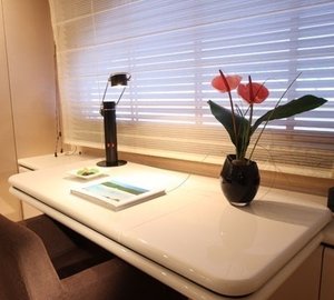 Close Up Aboard Yacht LIONSHARE