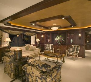 Saloon On Board Yacht MAGIC