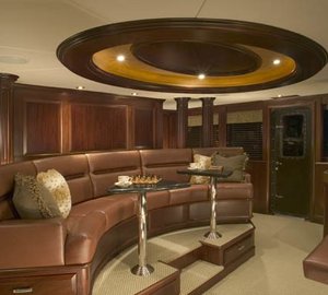 Sitting: Yacht MAGIC's Pilot House Photograph