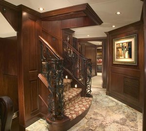 Lobby Aboard Yacht MAGIC