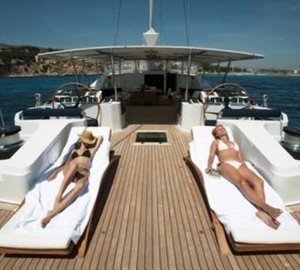 Sun Bathing Zone On Yacht MUMU