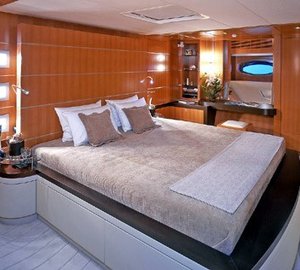 Main Master Cabin On Board Yacht MUMU