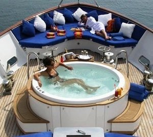 Jacuzzi Pool On Board Yacht AVA