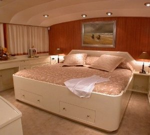 Main Master Cabin Aboard Yacht AVA