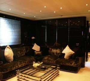 Saloon: Yacht CELCASCOR's Main Master Cabin Captured