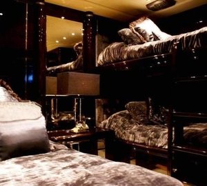 Twin Bed Cabin Including Pullman Bunk On Board Yacht CELCASCOR