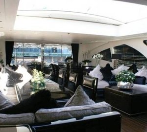 Saloon Aboard Yacht CELCASCOR