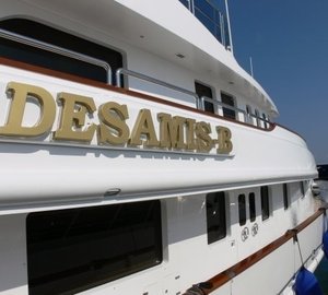 Name Plate Aboard Yacht DESAMIS B