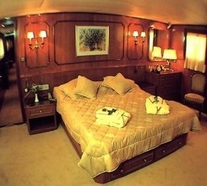 Main Master Cabin On Board Yacht ELIKI