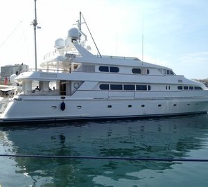 The 40m Yacht OURANOS TOO