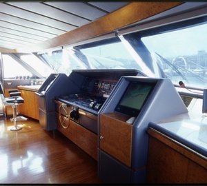 Pilot House On Yacht OURANOS TOO