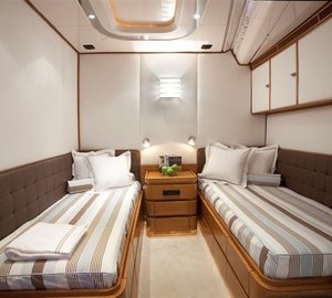 Twin Bed Cabin On Yacht PHILANDERER