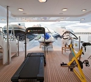 Exercise Gear On Board Yacht SOJOURN