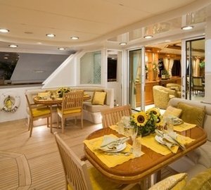 Aft Deck Aboard Yacht SOJOURN