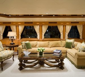 Premier Saloon Sitting Zone On Board Yacht SOJOURN