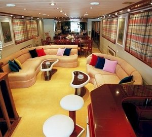 Saloon With Eating/dining Aboard Yacht THEODORA