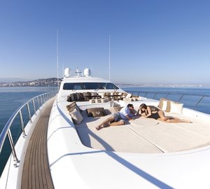 Fore Deck On Board Yacht VENI VIDI VICI