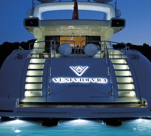 Under Water Lighting On Board Yacht VENI VIDI VICI
