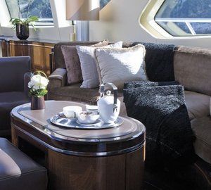 Sitting: Yacht VENI VIDI VICI's Saloon Captured