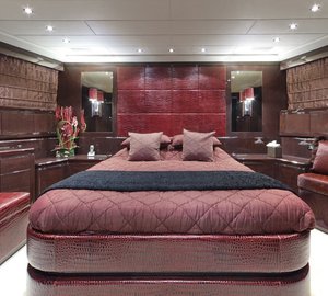 Profile: Yacht VENI VIDI VICI's VIP Cabin Pictured