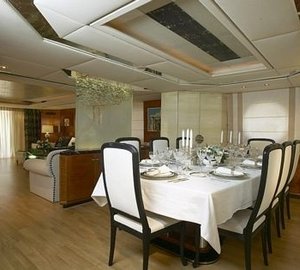 Eating/dining Saloon On Board Yacht AMZ