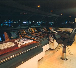 Bridgedeck On Yacht LADYSHIP