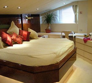 Main Master Cabin On Board Yacht LADYSHIP