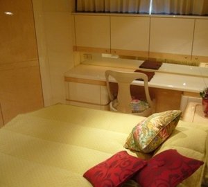 Double Sized Stateroom Aboard Yacht LADYSHIP