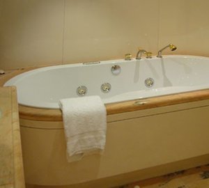 Main Master Bath Aboard Yacht LADYSHIP