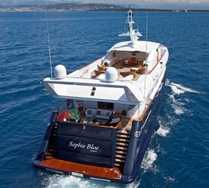 Aft Aspect On Yacht SOPHIE BLUE