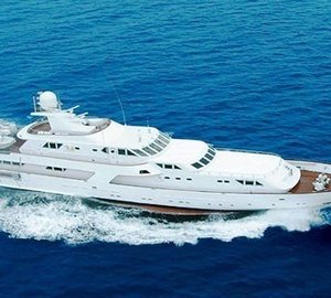 From Above: Yacht ALEXANDRA K's Cruising Photograph