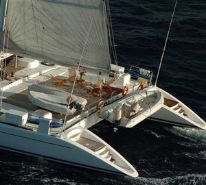 Aft Aspect On Board Yacht DOUCE FRANCE