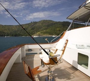 Angling Chair On Yacht MAVERICK II