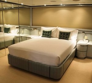 Grey Guest's Cabin On Board Yacht MAVERICK II