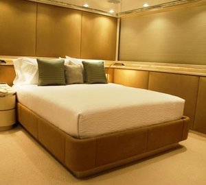 Green Guest's Cabin On Yacht MAVERICK II
