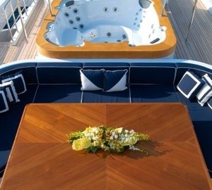 External Furniture On Yacht OXYGEN
