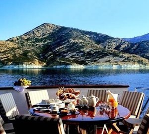 External Eating/dining On Board Yacht CARMEN FONTANA