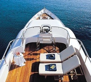 Sunshine Lounging Aboard Yacht CARMEN FONTANA