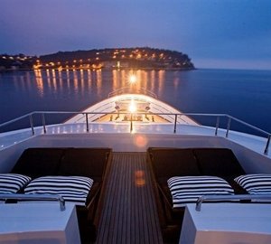Fore Deck On Board Yacht SEA DREAM