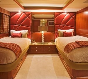Twin Bed Cabin On Yacht SEA DREAM