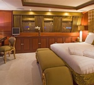 Main Master Cabin On Board Yacht SEA DREAM