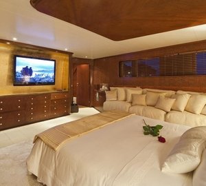 Main Master Cabin Aboard Yacht SIRAHMY