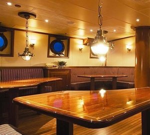 Furniture: Yacht ADORNATE's Premier Saloon Captured