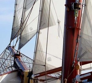 Mast On Yacht ADORNATE