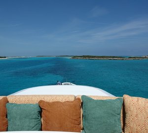 Fly-bridge Aspect On Board Yacht AT LAST