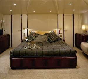 Main Master Cabin On Board Yacht COSTA MAGNA