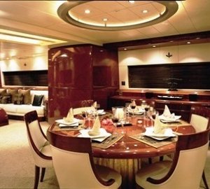 Eating/dining Saloon On Board Yacht COSTA MAGNA