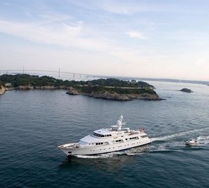 Cruising From Above On Yacht RENA