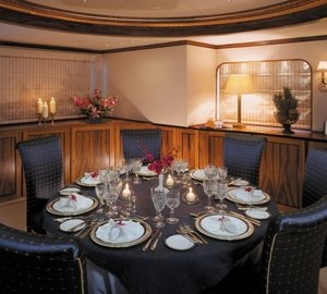 Eating/dining Area On Board Yacht ATLANTIC GOOSE